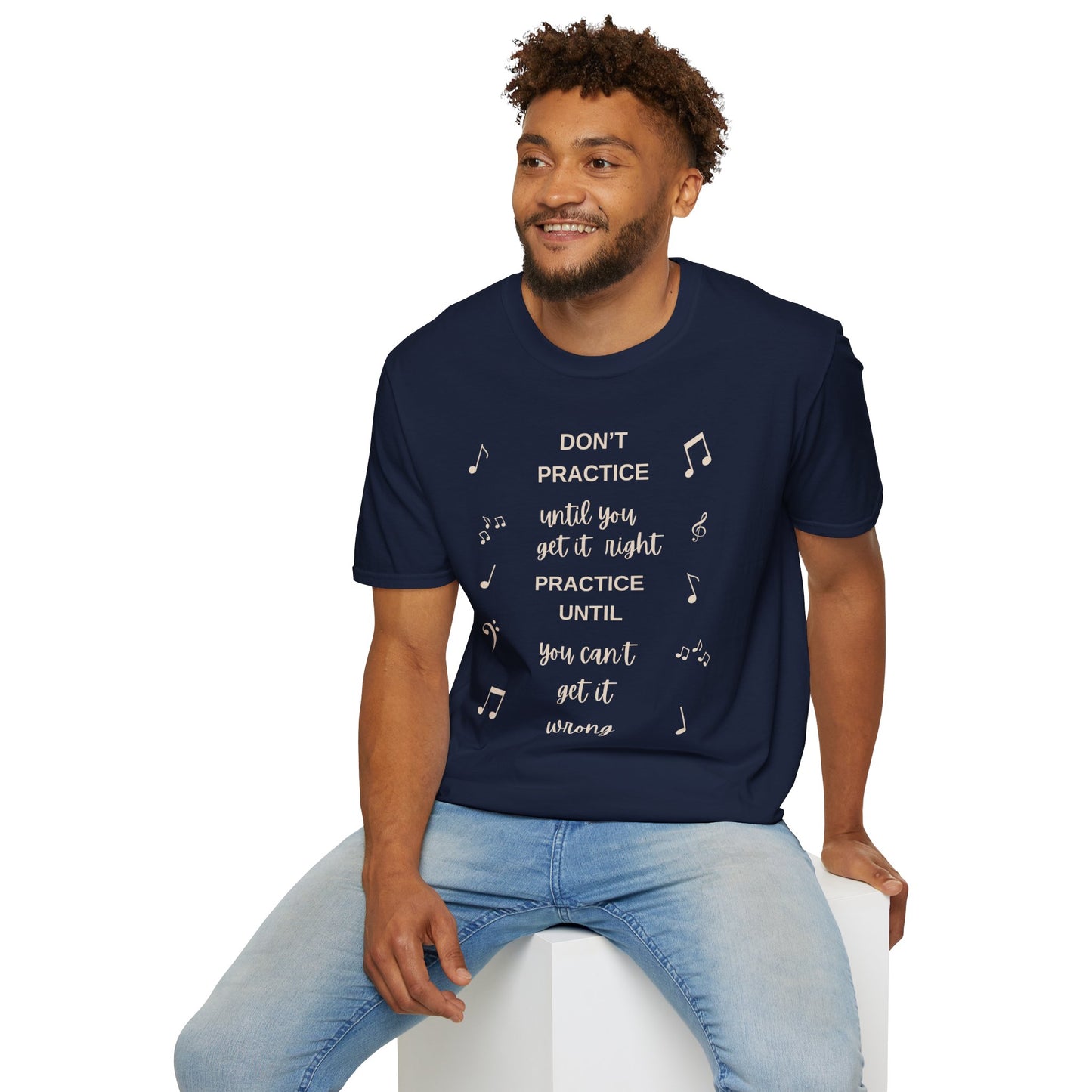 Unisex Softstyle T-Shirt Musical Motivation | Music Student