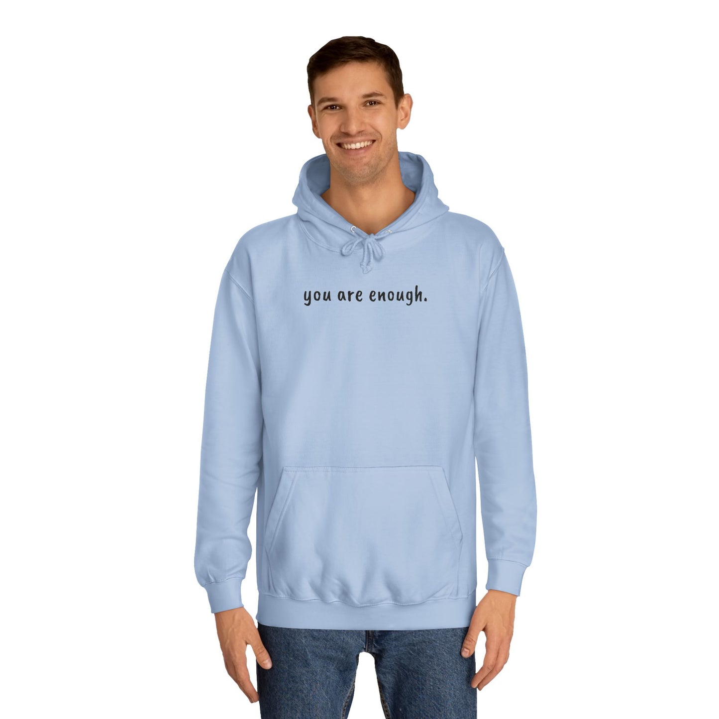 Unisex Hoodie Sweatshirt | Dear Person Behind Me | Black Text