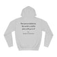 Unisex Hoodie Sweatshirt | Dear Person Behind Me | Black Text