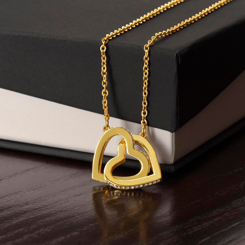 Interlocking Heart Necklace | My Beautiful Wife