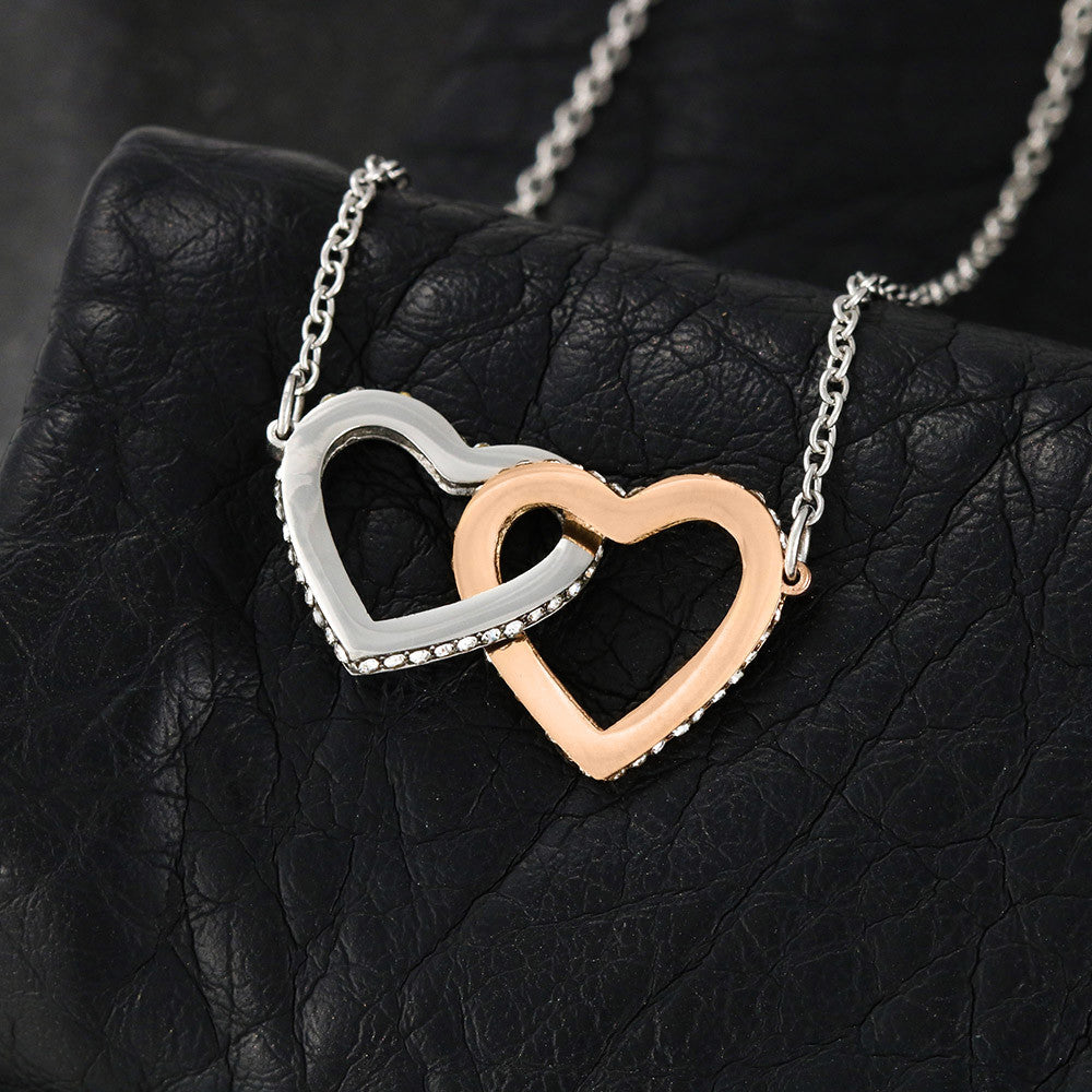 Interlocking Heart Necklace | My Beautiful Wife