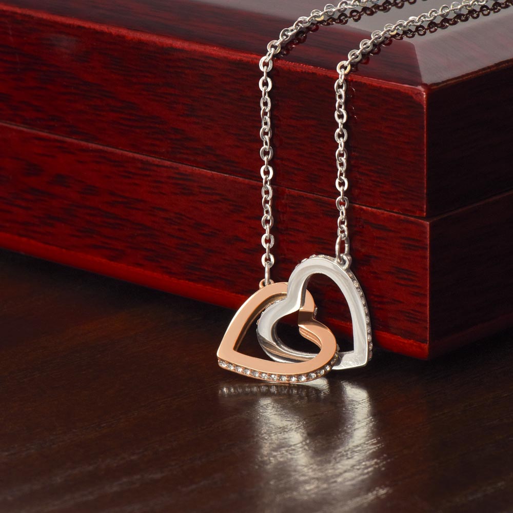 Interlocking Heart Necklace | My Beautiful Wife